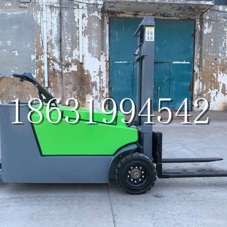 香洲区小型电动叉车1吨2吨步行站驾式电瓶堆高充电装卸车液压升降车铲车